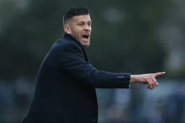 Boreham Wood Manager Luke Garrard